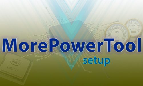 The first-class GPU performance booster MorePowerTool