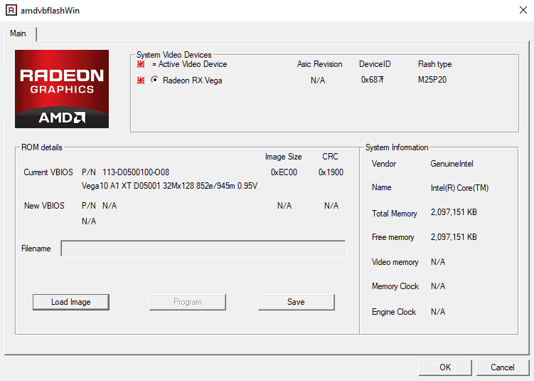 ATI Flash Interface