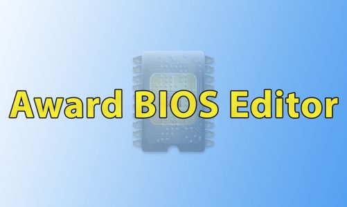 Award BIOS Editor gives the optimal performance as expected by its users