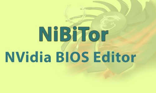 NiBiTor supports fine-tuning NVIDIA graphics card