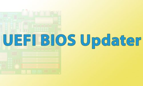 Use the UEFI Bios Updater and update your firmware without complexity